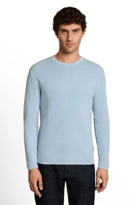 Пуловер Tom Tailor Sky Basic structured crew neck
